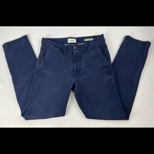 Men’s Goodfellow Hennepin Chino Slim 29x30 Navy